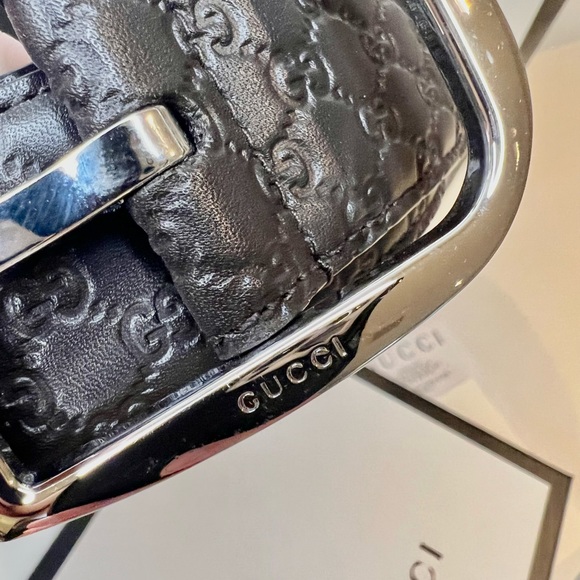 GUCCI Belt size 100 in Dark Brown. - Picture 7 of 7